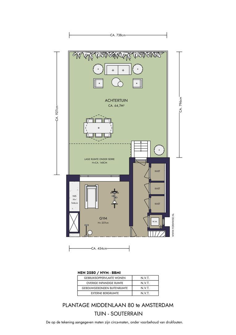 Plantage Middenlaan 80, Amsterdam plattegrond-1