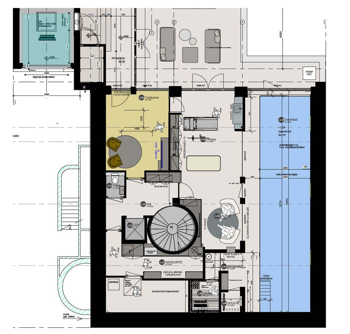 Amsteldijk Noord 104 B, Amstelveen plattegrond-3