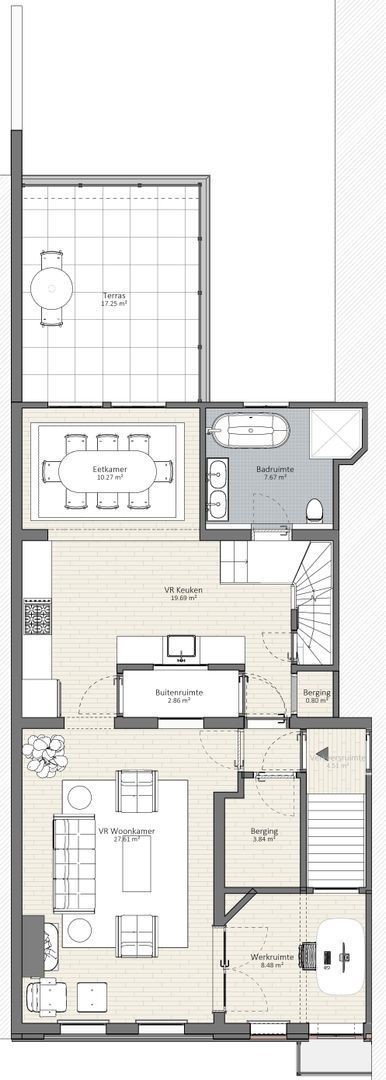 Oosterpark 88, Amsterdam plattegrond-1
