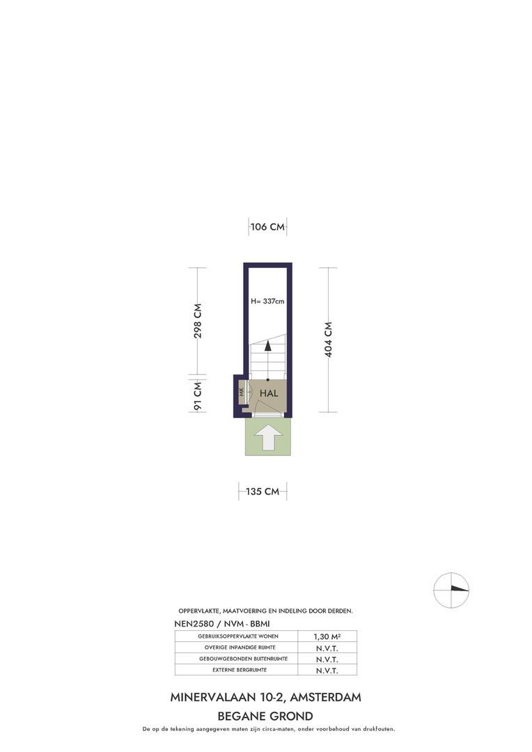 Minervalaan 10 2, Amsterdam plattegrond-4