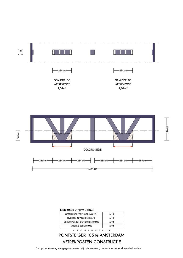 Pontsteiger 105, Amsterdam plattegrond-1