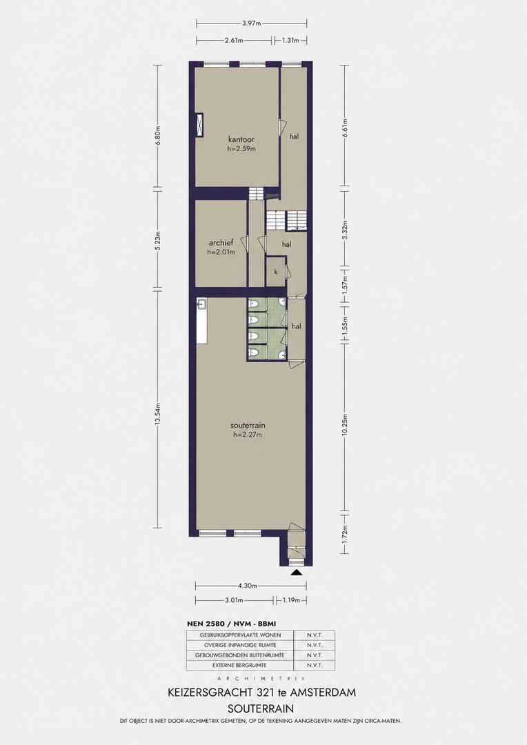 Keizersgracht 321, Amsterdam plattegrond-1