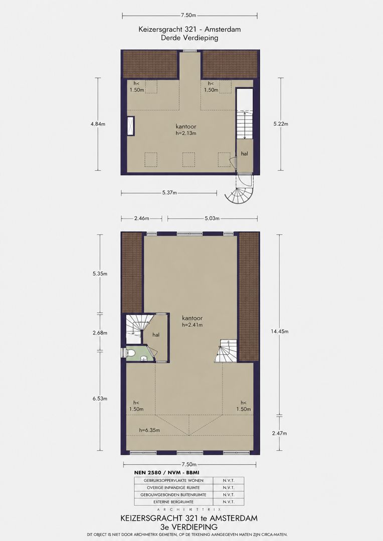 Keizersgracht 321, Amsterdam plattegrond-4