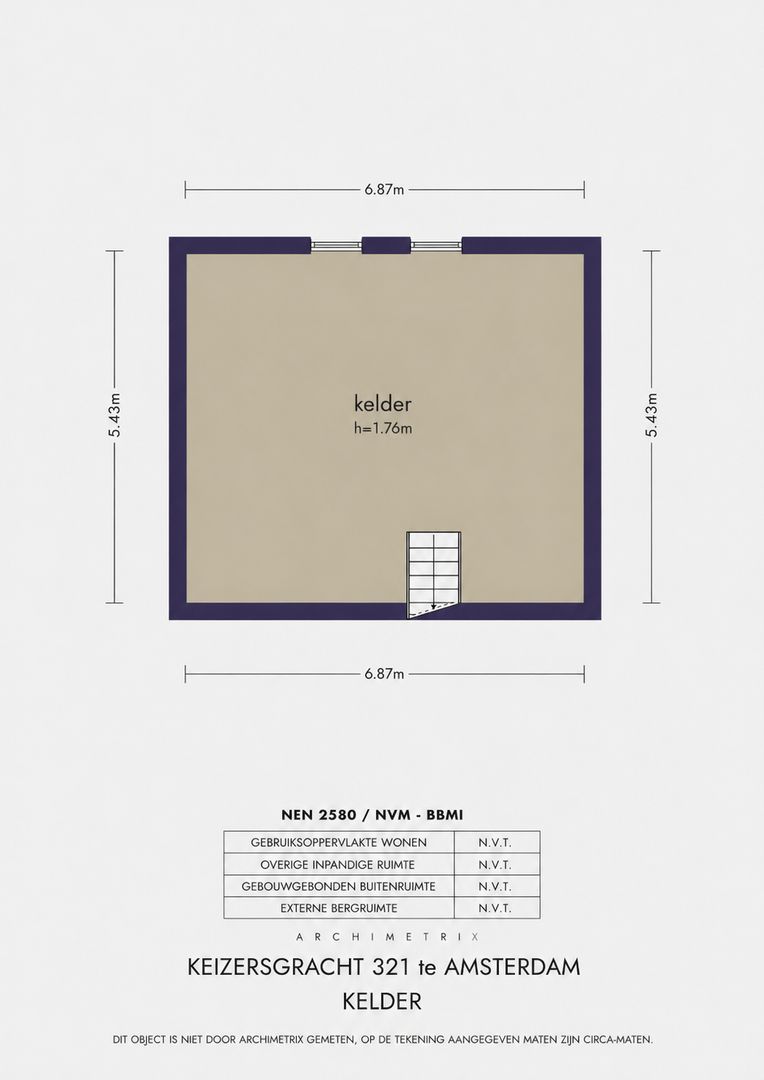 Keizersgracht 321, Amsterdam plattegrond-5