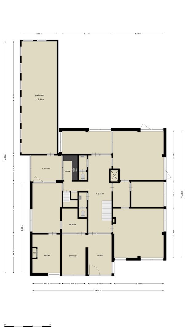 De Cuserstraat 5, Amsterdam plattegrond-1