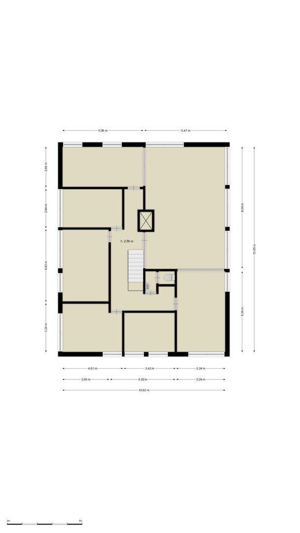 De Cuserstraat 5, Amsterdam plattegrond-0