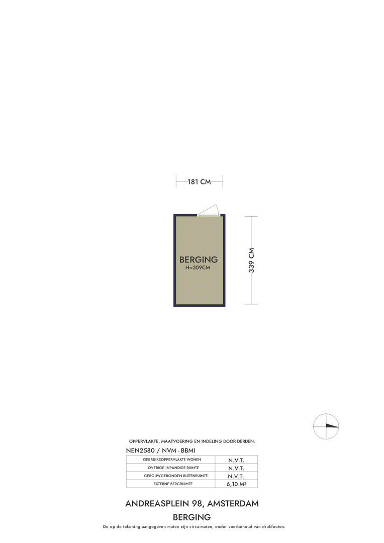 Andreasplein 98, Amsterdam plattegrond-3