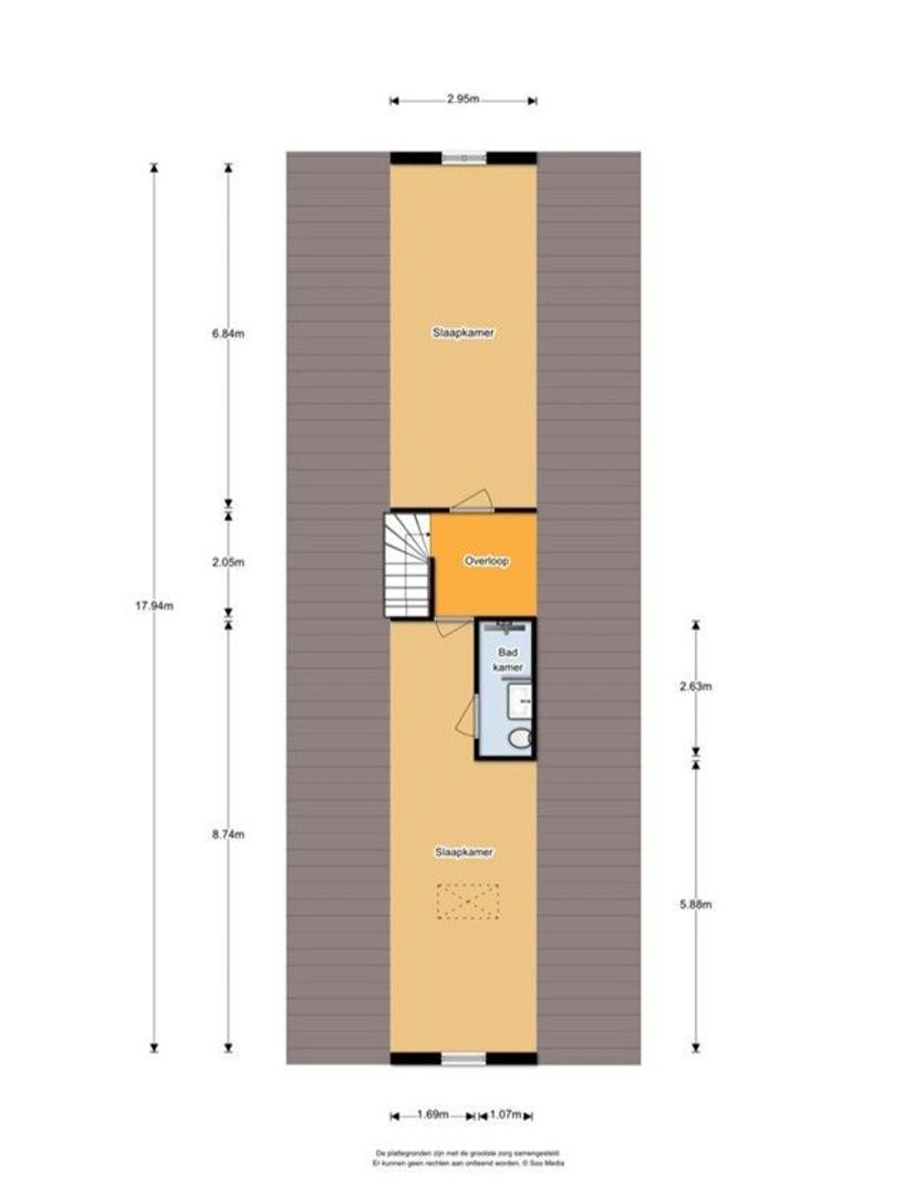 Noorddammerweg 77, Amstelveen plattegrond-1