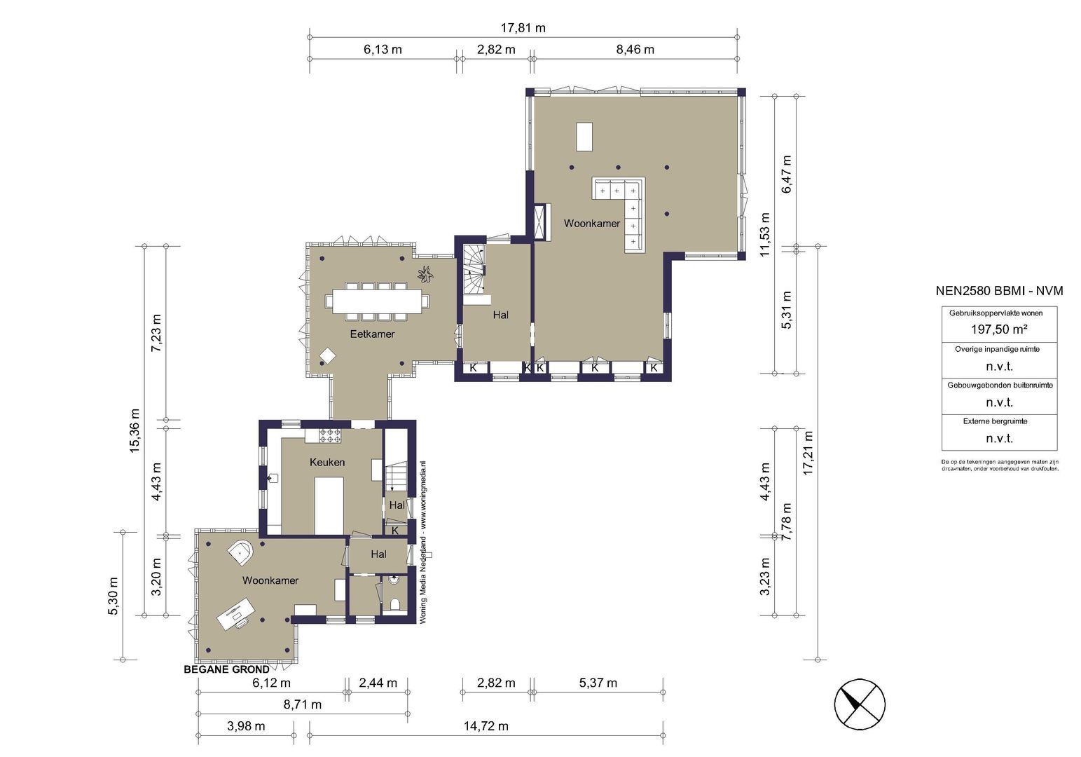 Nienhuis Ruijskade 1, Muiderberg plattegrond-2