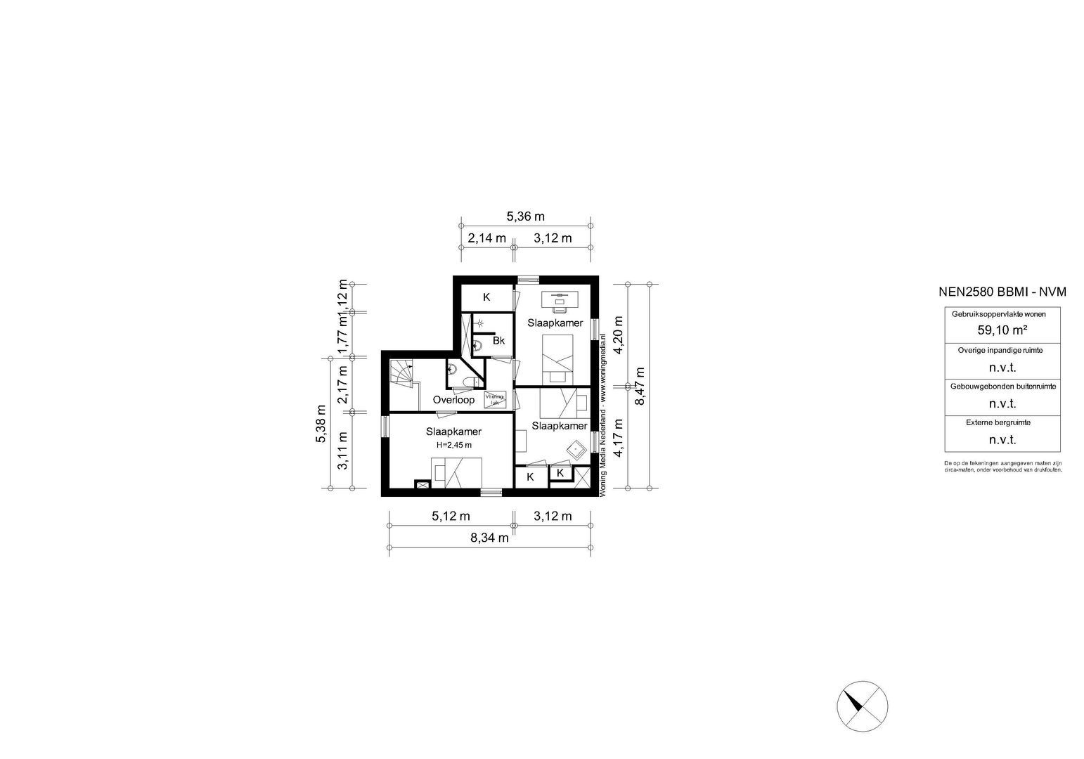 Nienhuis Ruijskade 1, Muiderberg plattegrond-6