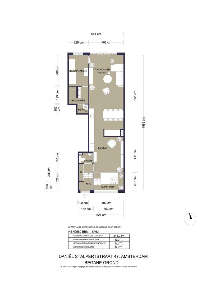 Daniël Stalpertstraat 47, Amsterdam plattegrond-3