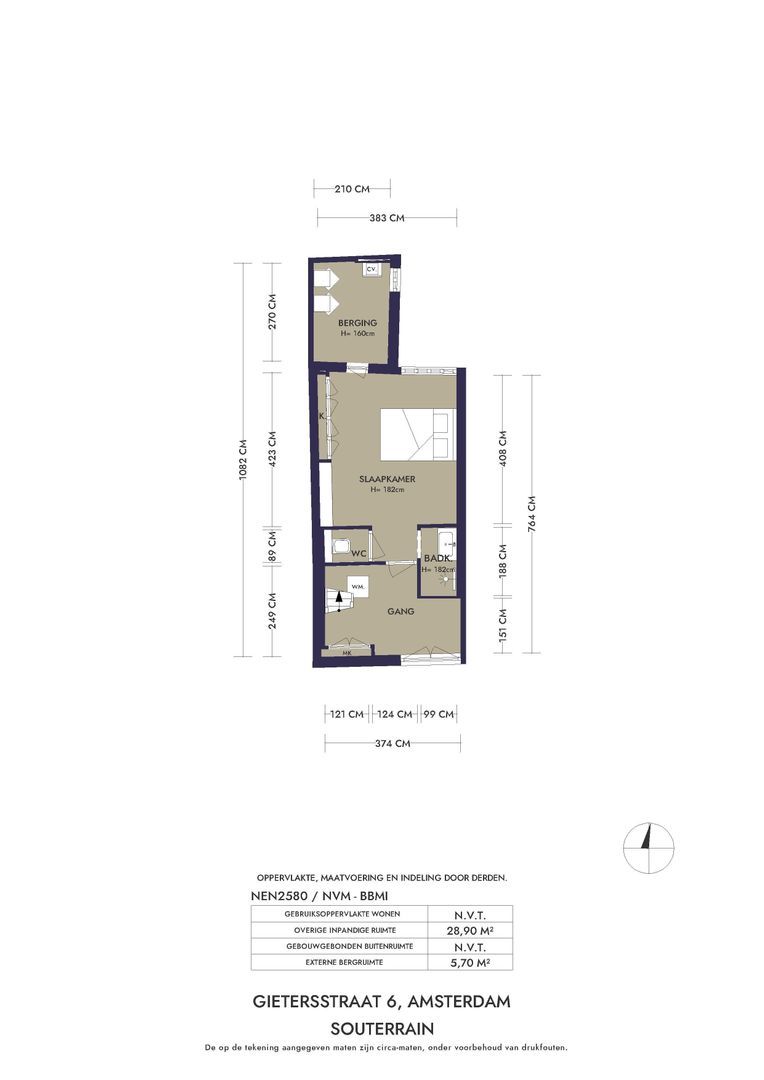 Gietersstraat 6, Amsterdam plattegrond-0