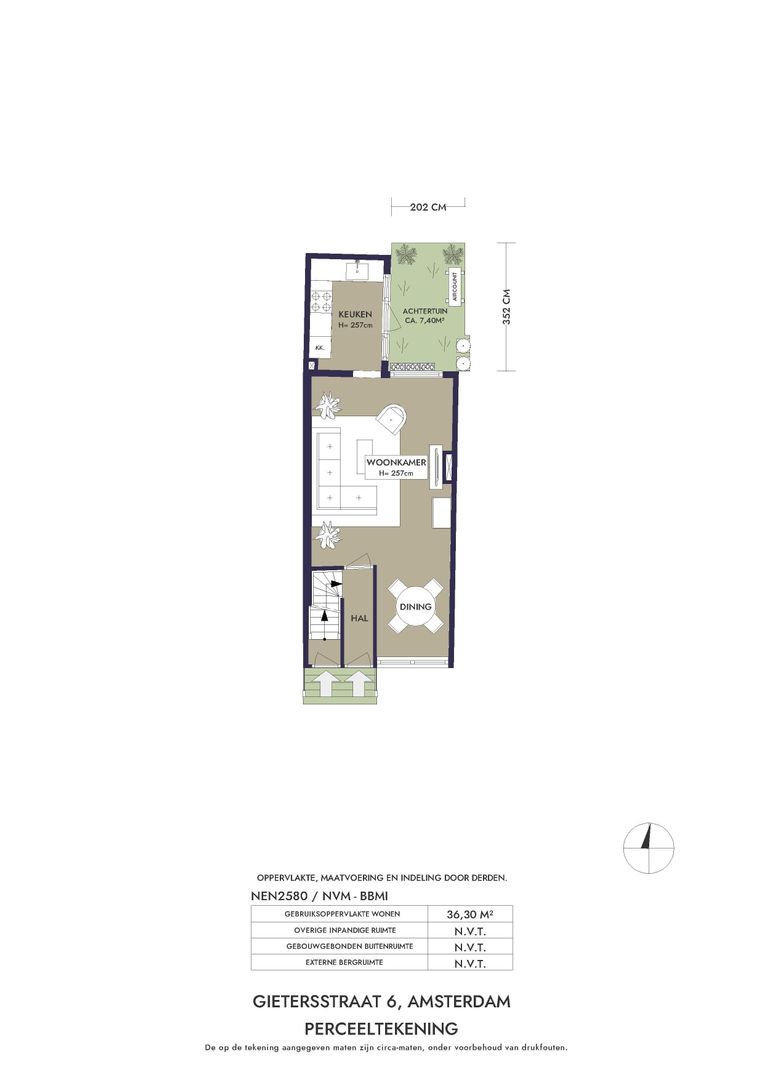 Gietersstraat 6, Amsterdam plattegrond-1