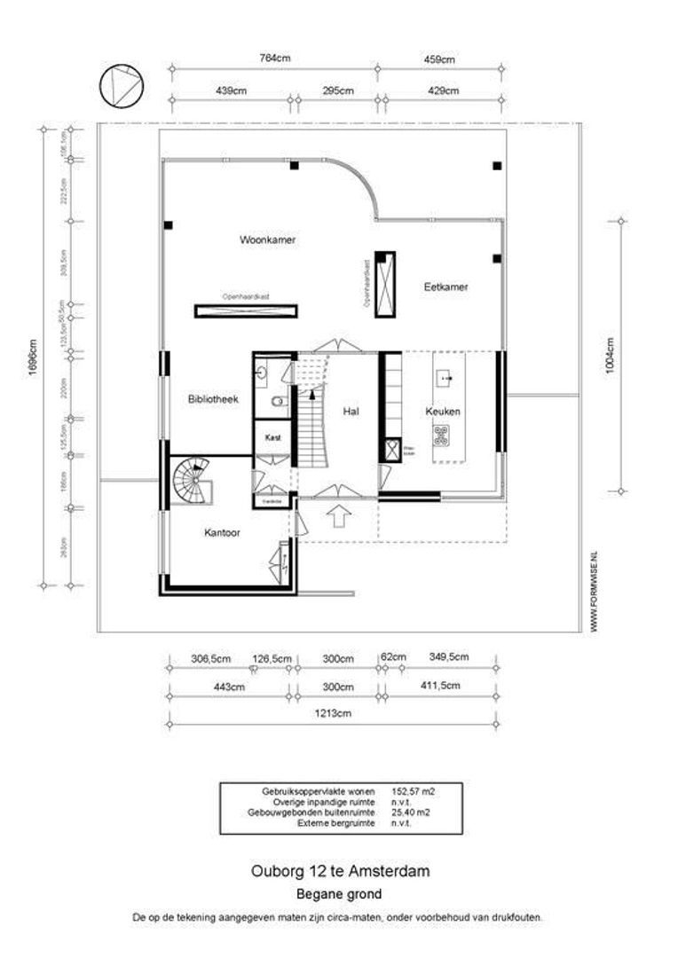 Ouborg 12, Amsterdam plattegrond-0