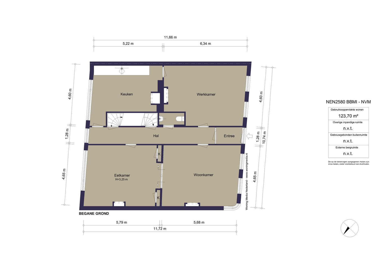 Zuiddijk 119, Zaandam plattegrond-0