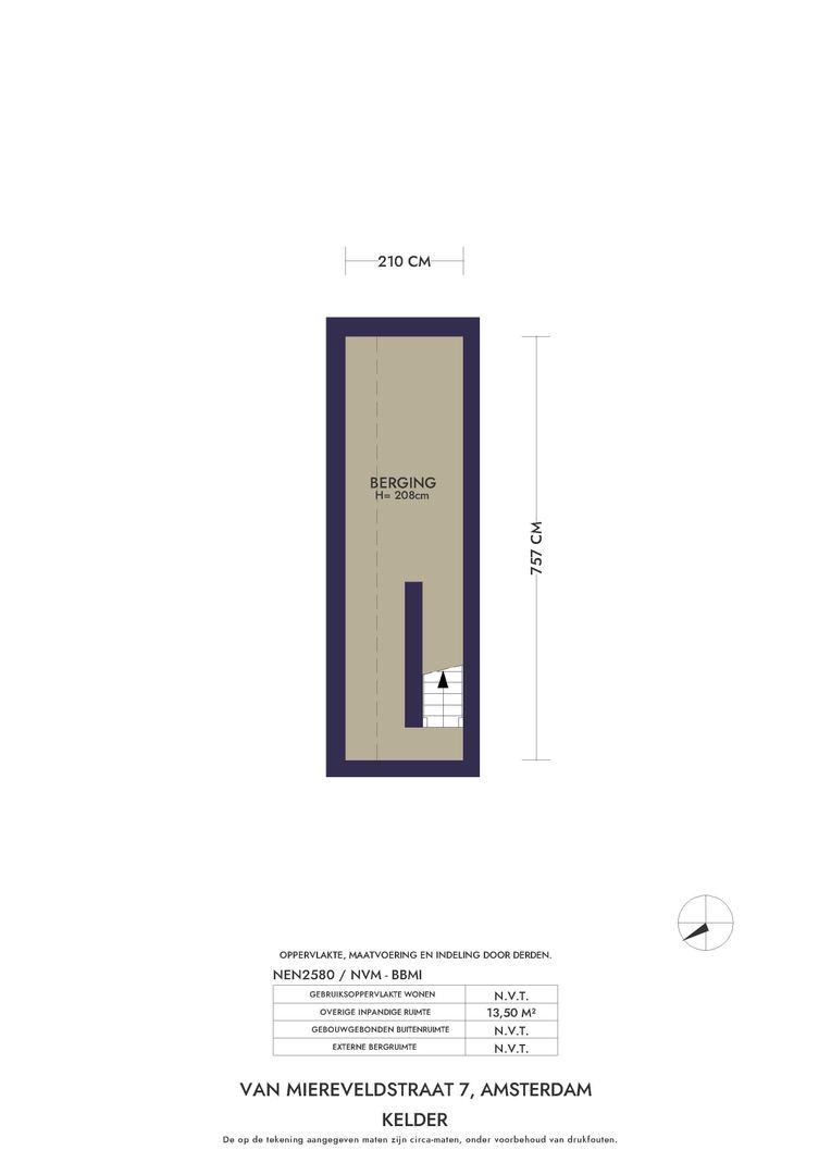 Van Miereveldstraat 7, Amsterdam plattegrond-4