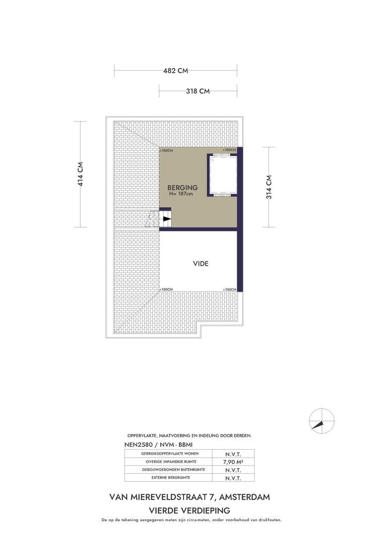 Van Miereveldstraat 7, Amsterdam plattegrond-3