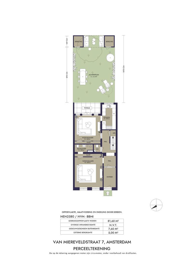Van Miereveldstraat 7, Amsterdam plattegrond-5