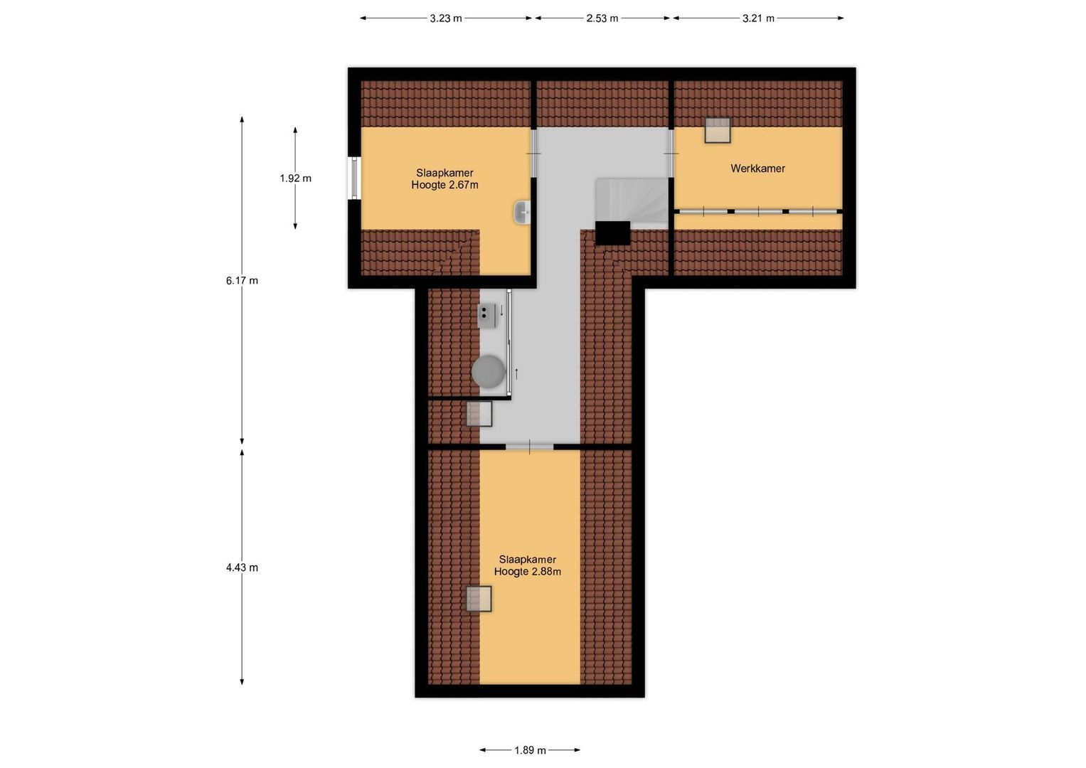 Kroningslaan 11, Baarn plattegrond-2