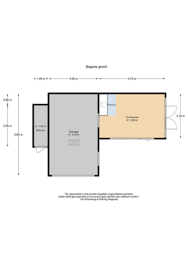 Prins Hendriklaan 27, Baarn plattegrond-5