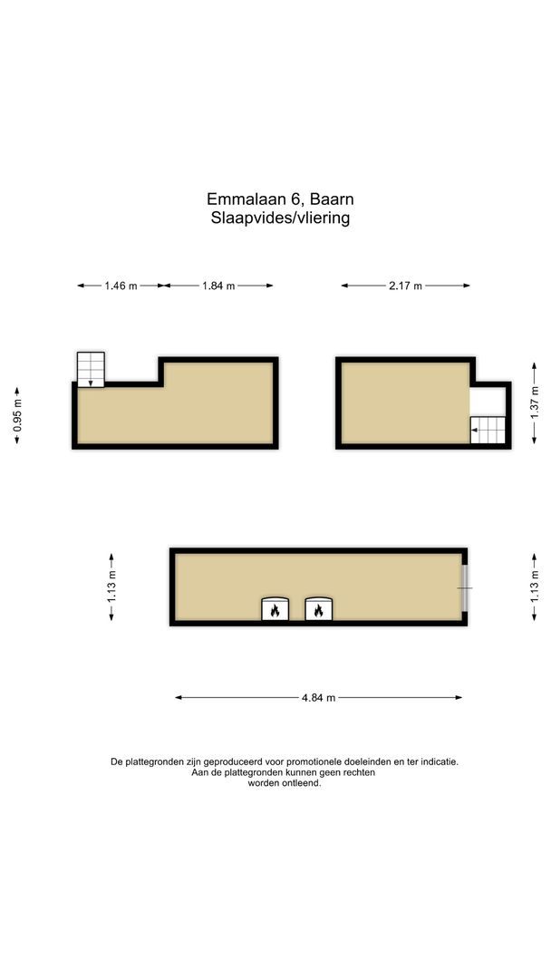 Emmalaan 6, Baarn plattegrond-2