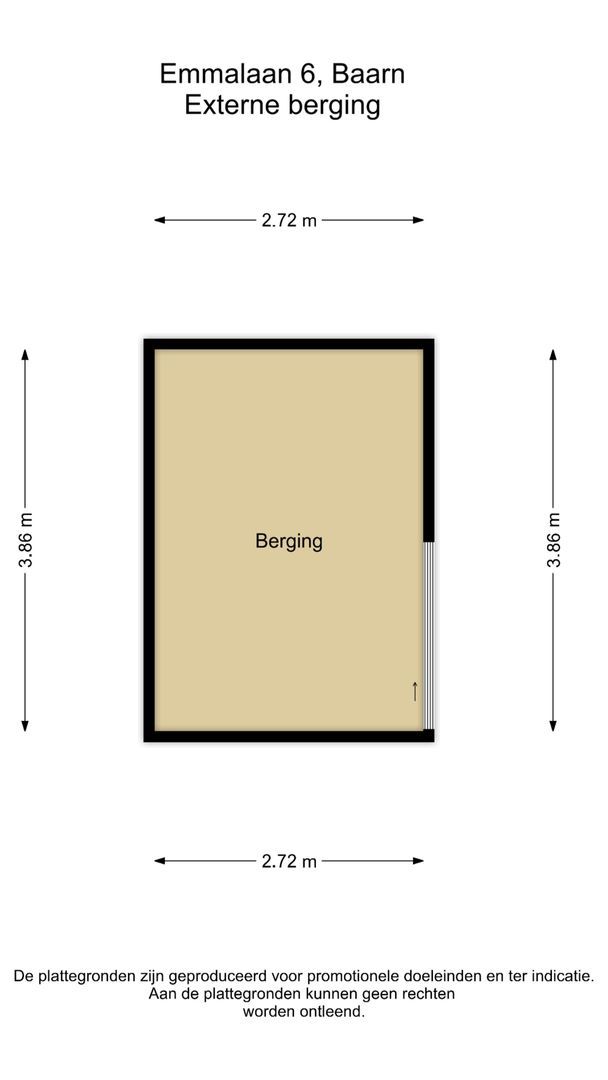 Emmalaan 6, Baarn plattegrond-5
