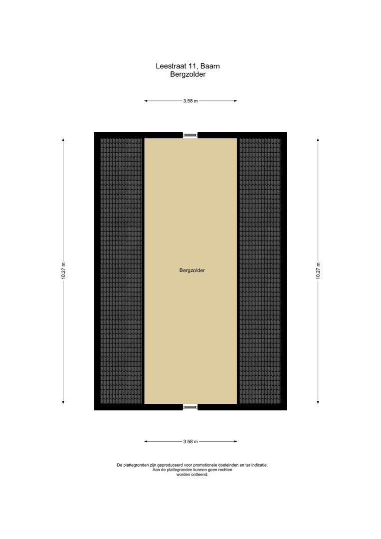 Leestraat 11, Baarn plattegrond-2