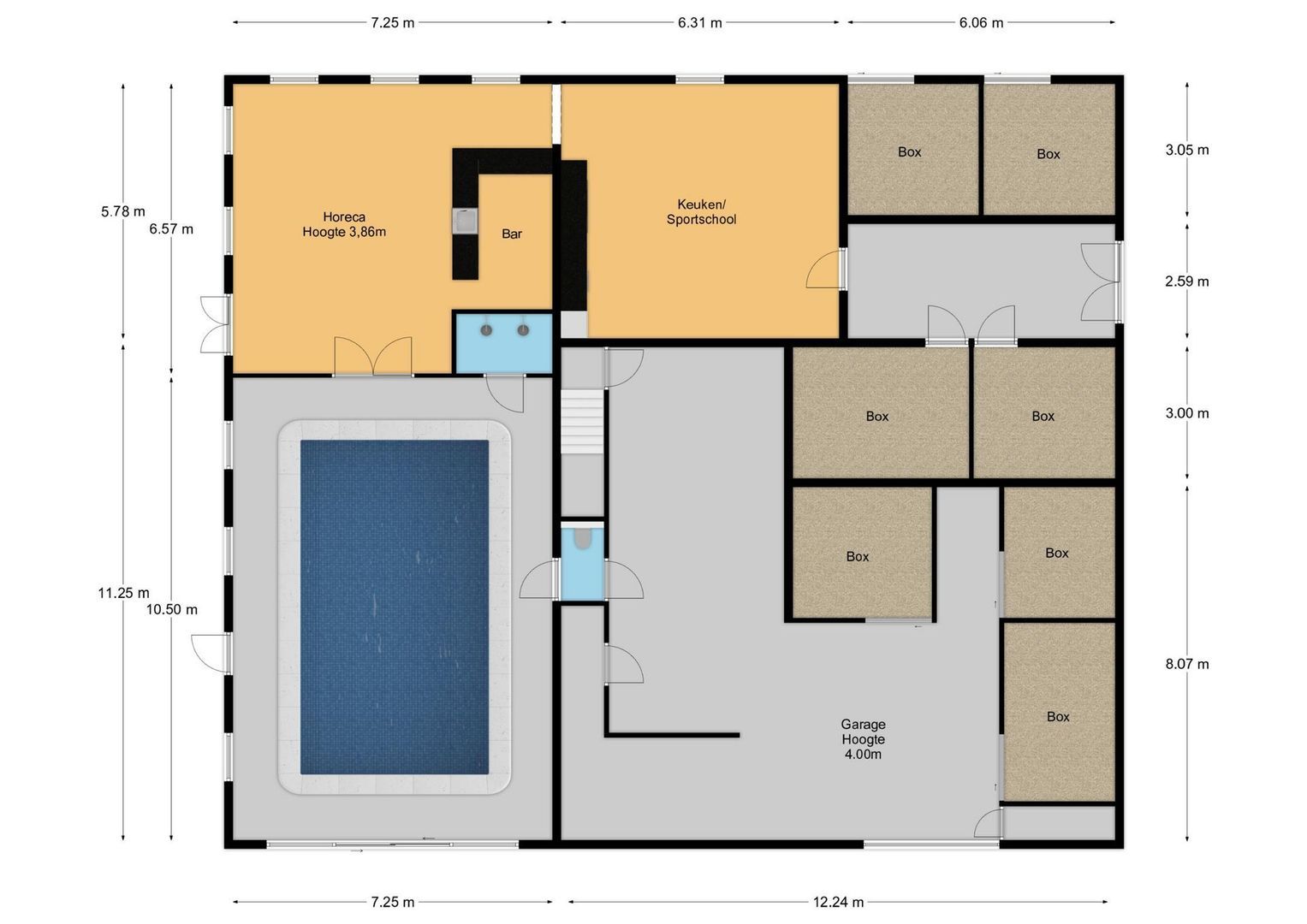 Prinsenweg 8, Nijkerk plattegrond-2