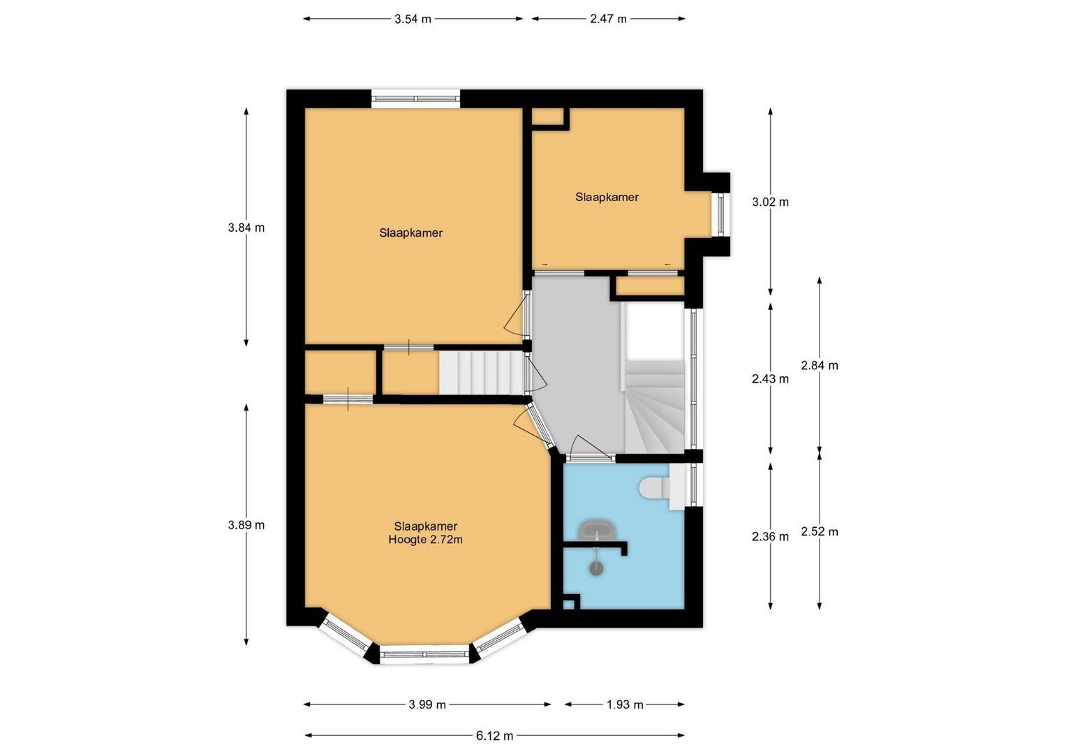 Ferdinand Huycklaan 35, Baarn plattegrond-1