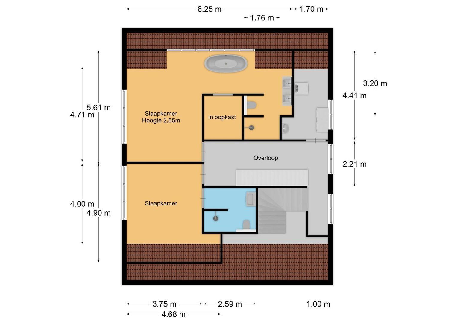 Anna Paulownalaan 6, Baarn plattegrond-1