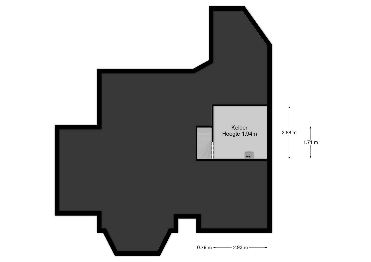 Sophialaan 34, Baarn plattegrond-3