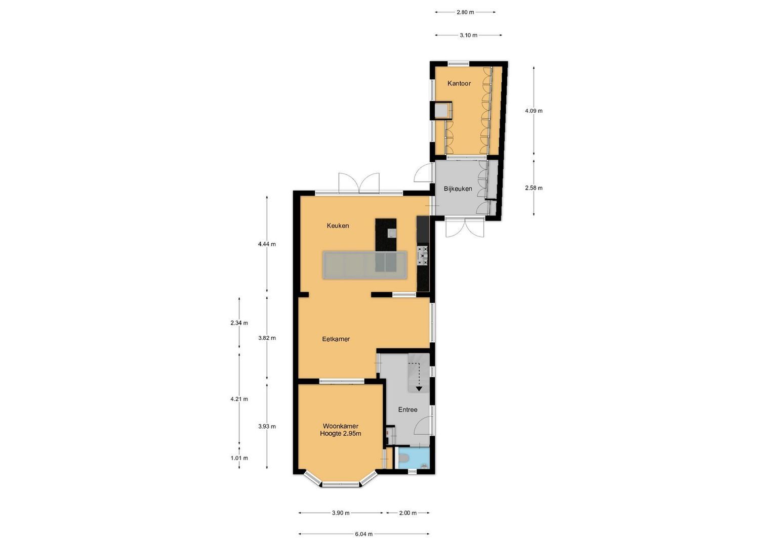Ferdinand Huycklaan 15, Baarn plattegrond-0