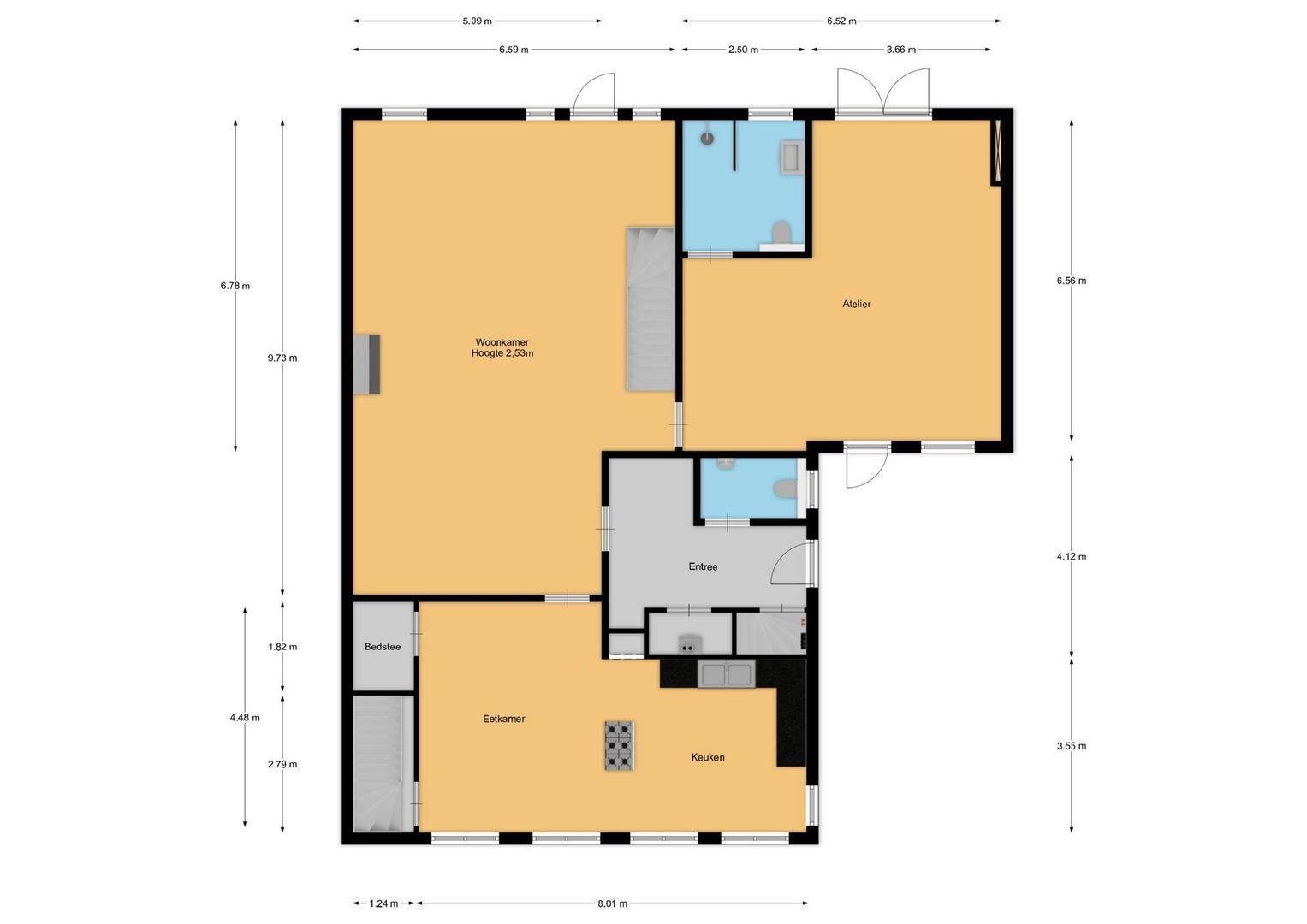 Eemdijk 21, Eemdijk plattegrond-0