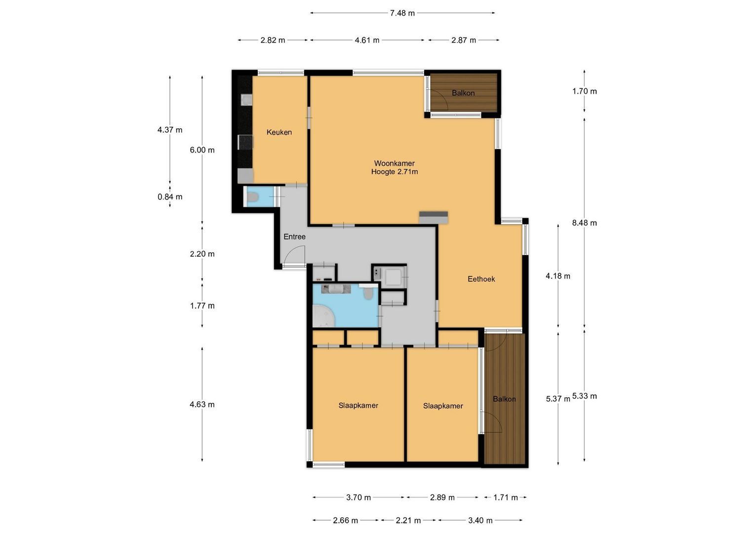 Prins Hendriklaan 70, Baarn plattegrond-0