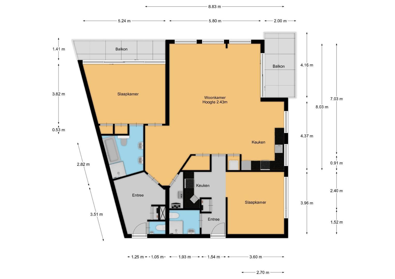 Julianalaan 7 0012, Baarn plattegrond-0