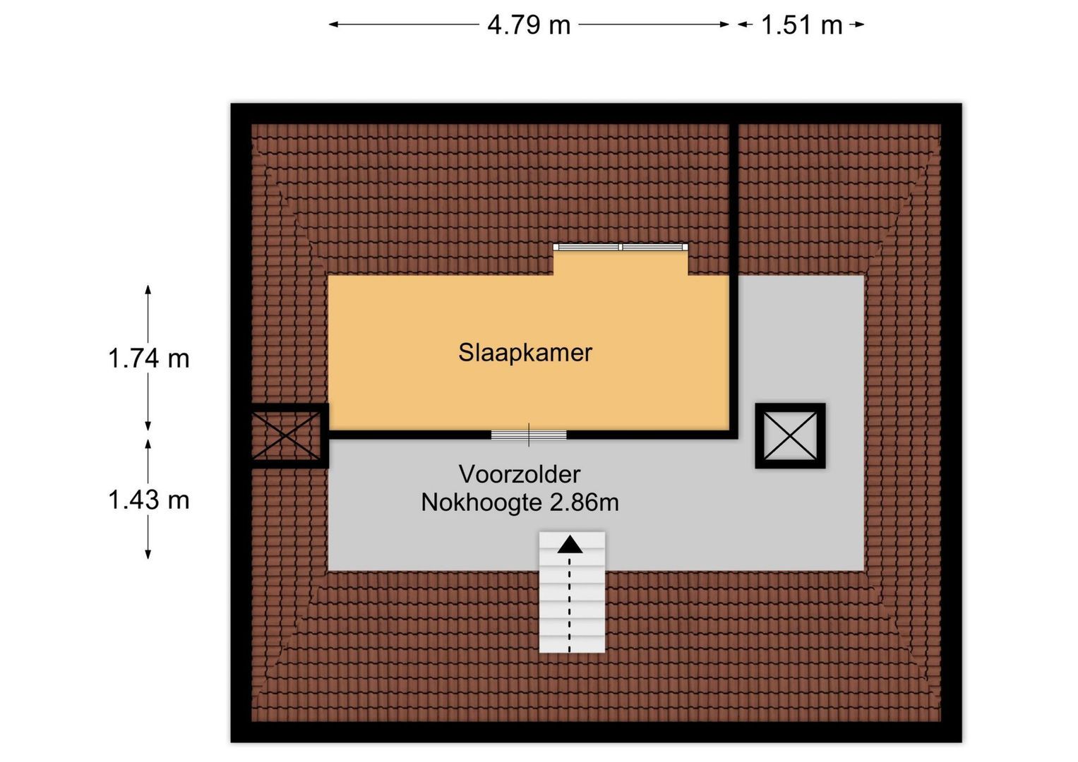 Schoolstraat 34, Baarn plattegrond-2