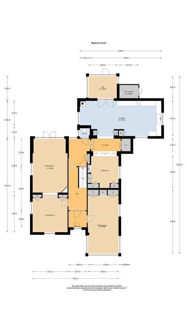 Vredehofstraat 9, Soest plattegrond-0