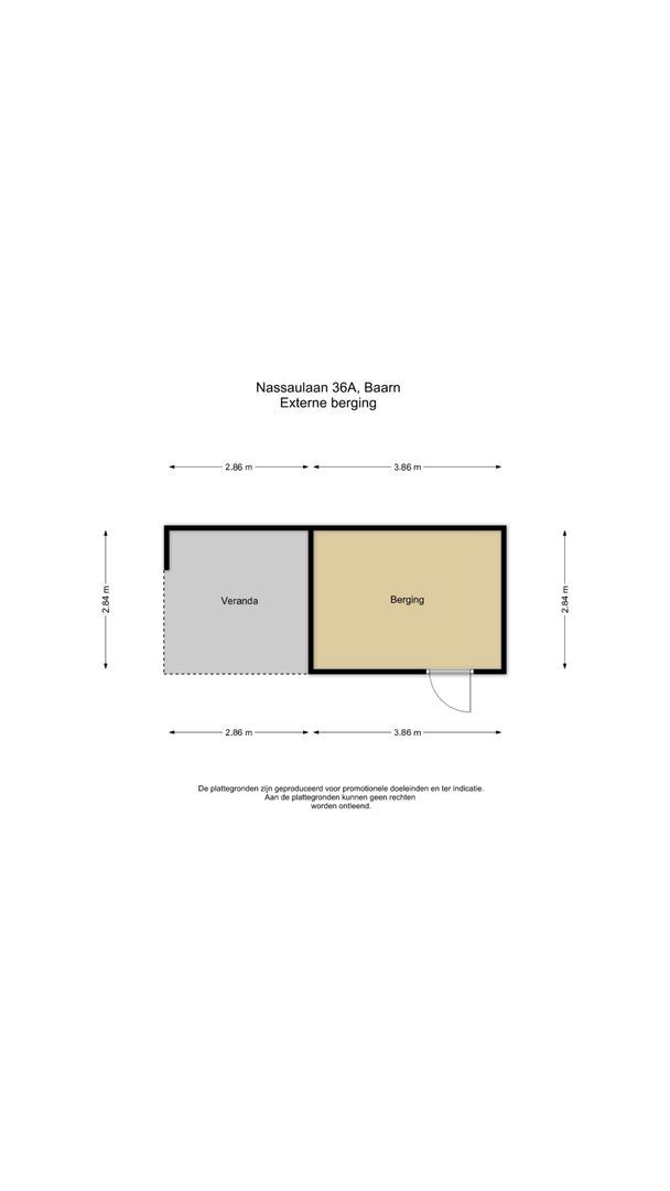Nassaulaan 36 A, Baarn plattegrond-4