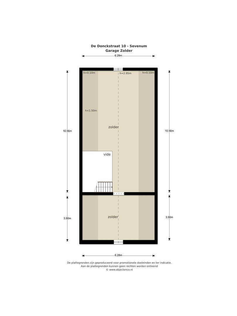 De Donckstraat 10, Sevenum plattegrond-2