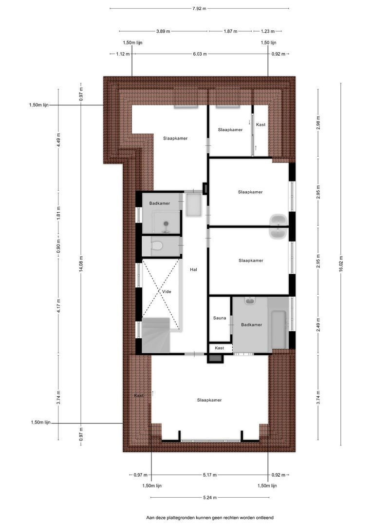 Prins Constantijnlaan 13, Waalre plattegrond-1