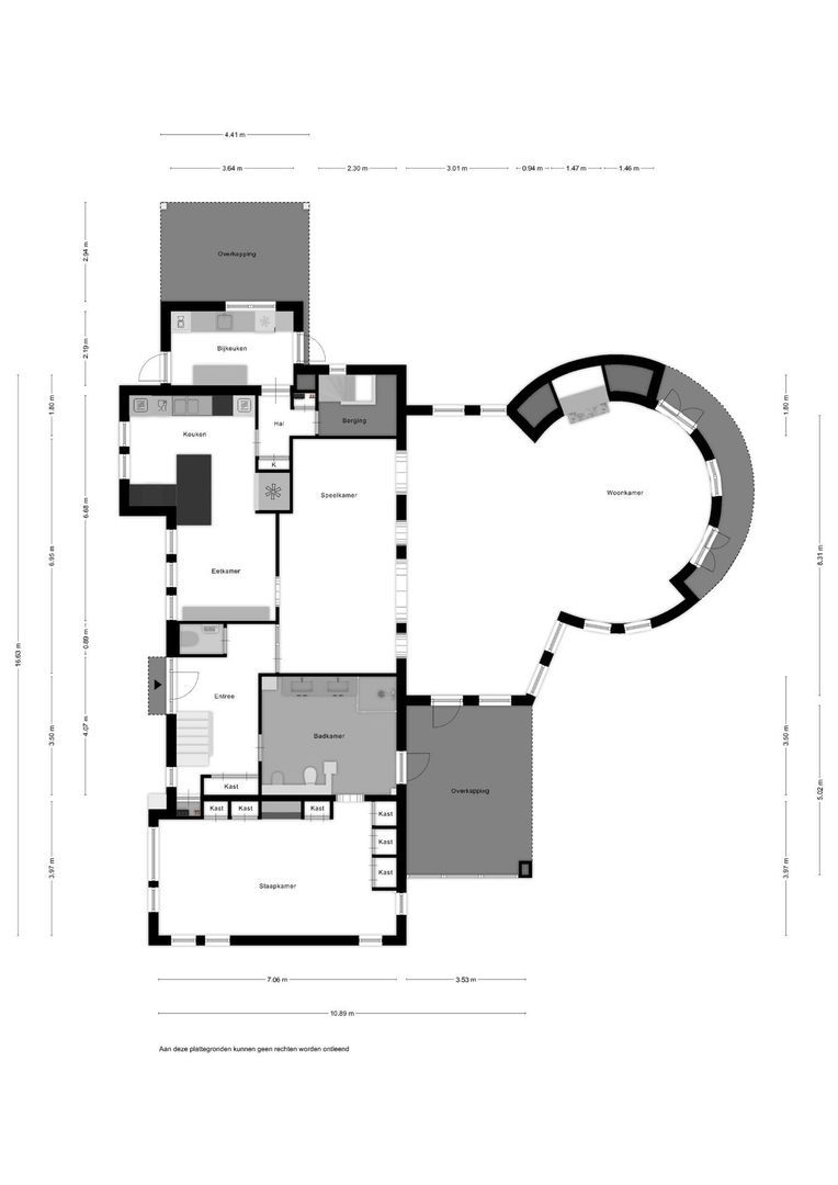 Prins Constantijnlaan 13, Waalre plattegrond-0