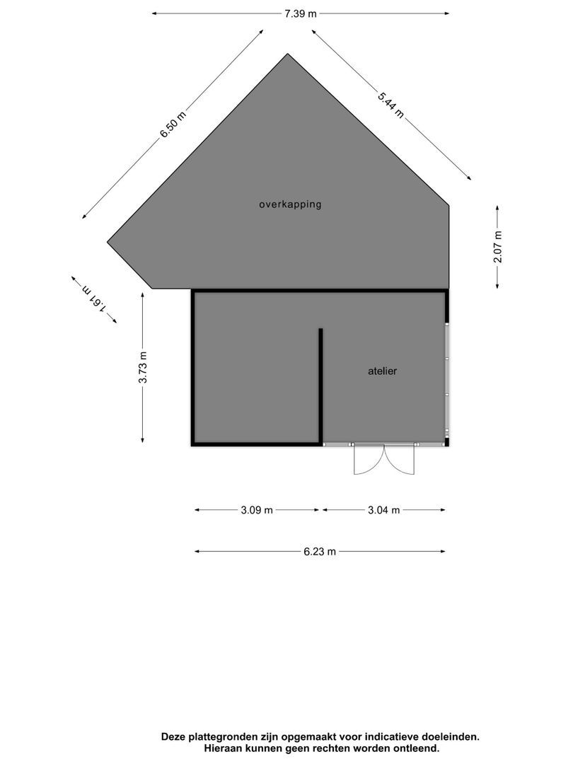 Waldemarlaan 1, Oisterwijk plattegrond-4