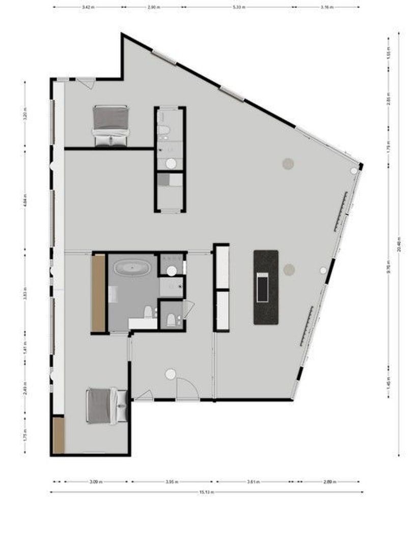Nieuwe Emmasingel 17, Eindhoven plattegrond-0