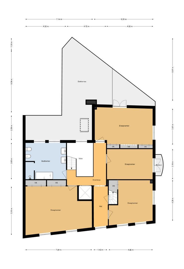 Triniteitstraat 8, Den Bosch plattegrond-1