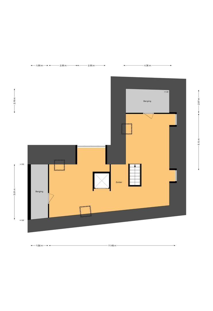 Triniteitstraat 8, Den Bosch plattegrond-2
