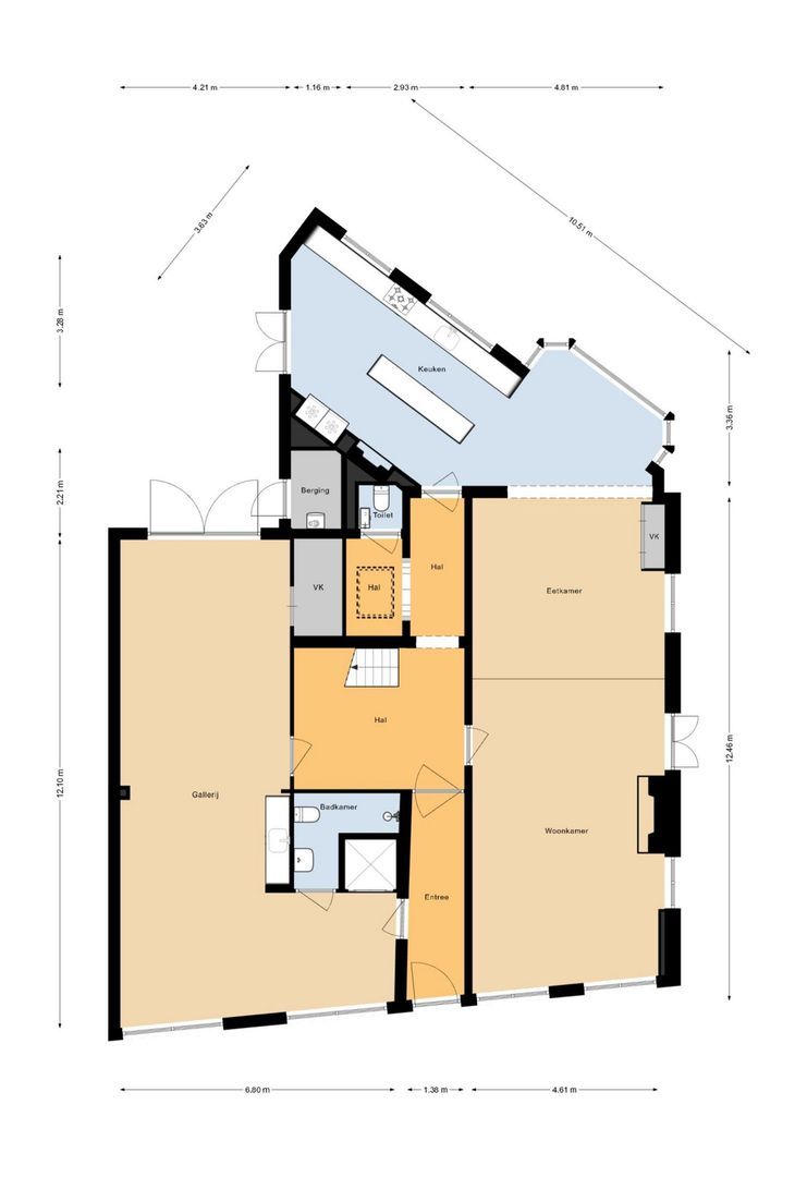Triniteitstraat 8, Den Bosch plattegrond-0