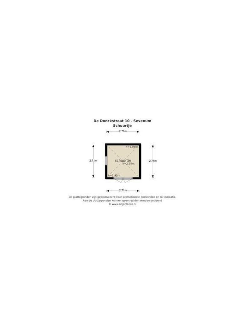 De Donckstraat 10, Sevenum plattegrond-5