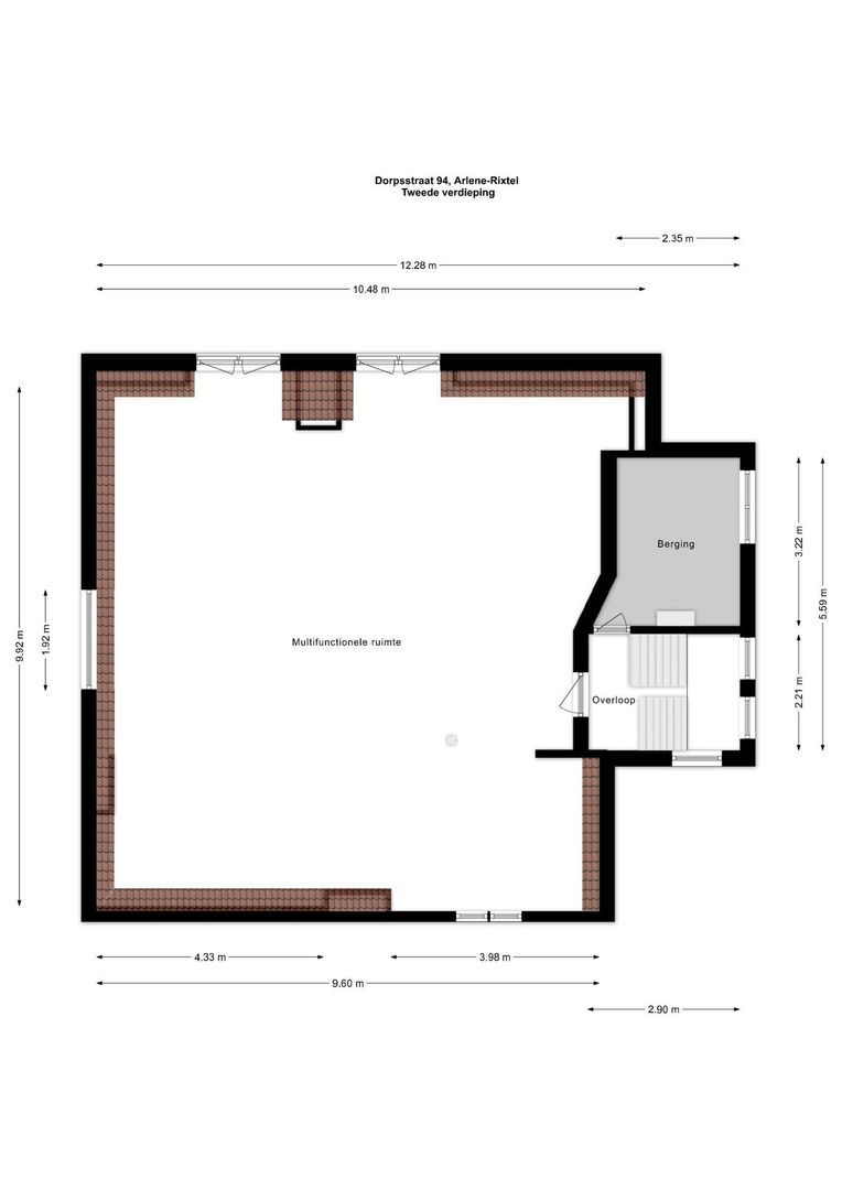 Dorpsstraat 94, Aarle-Rixtel plattegrond-3