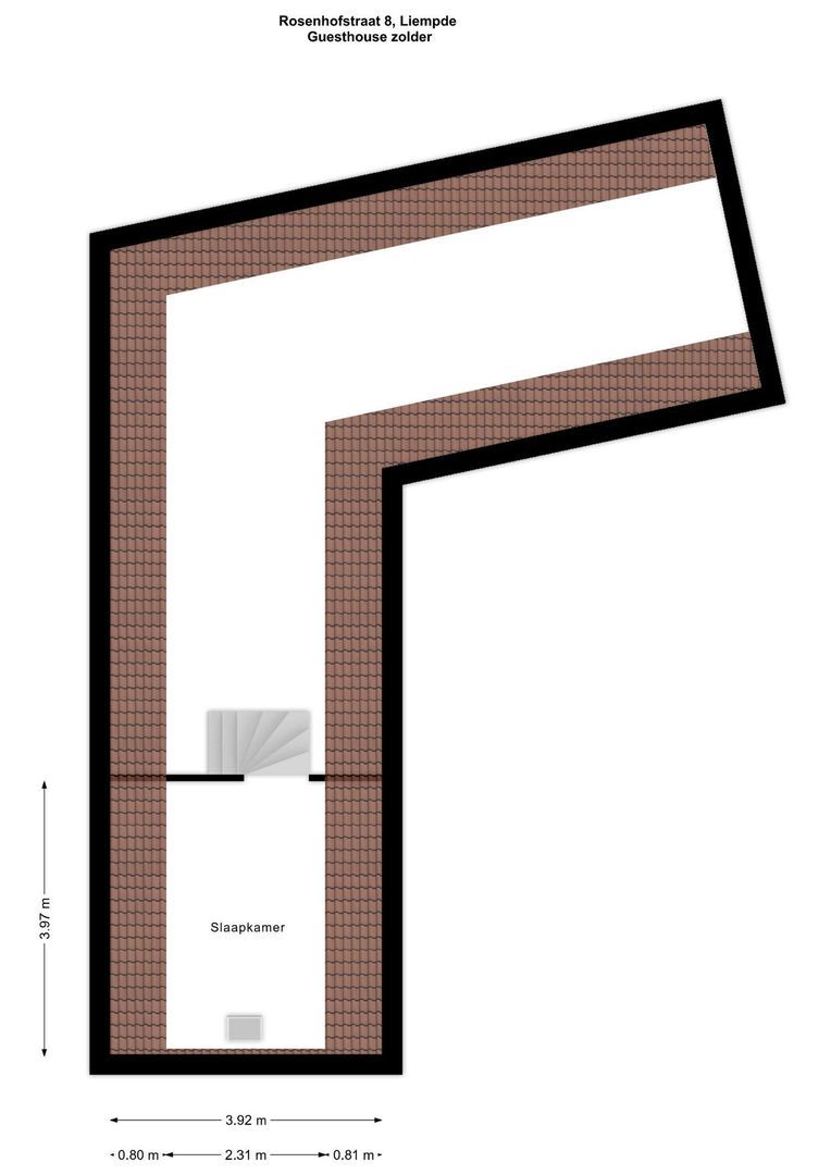 Rosenhofstraat 8, Liempde plattegrond-5