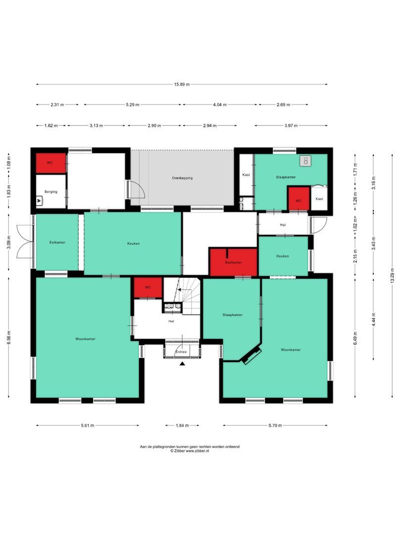Ussenstraat 53, Oss plattegrond-0